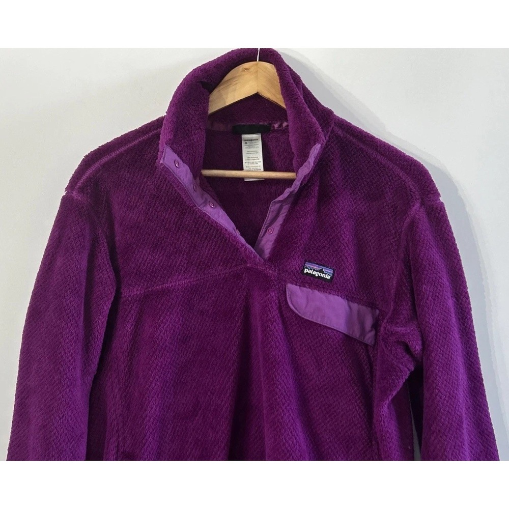 Women's Patagonia Re-Tool Snap-T Pullover Fleece Jacket Polartec Sz XL 25442
